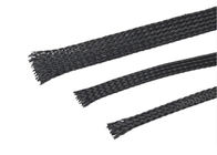 Hohes Beweglichkeits-dehnbares Kabel-Sleeving Polyester-Material für das Audio - Video-/Automobil