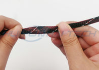 Haltbares HAUSTIER dehnbares umsponnenes Sleeving flexibles Nylon/Haustier-Material