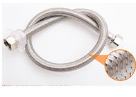 Edelstahl-Kabel geflochtenes Sleeving langlebiges Gut des Metall304 für umsponnenen Plasitc-Schlauch