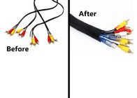 Elektrisches umsponnenes Sleeving Hochtemperaturhaustier für Fahrzeugleitungs-Kabel-Management