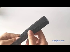 Kundenspezifische schwarze Selbstklett-Hülle für Kabelbaum