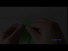 Maßgefertigte grüne geflochtene Hülle für Kabelbaum