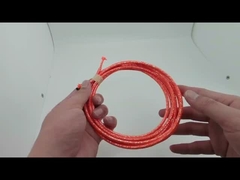 Pp. mit hoher Dichte spinnen Baumwolldraht-Ärmel-Kabel-Schutz verringern Gewicht