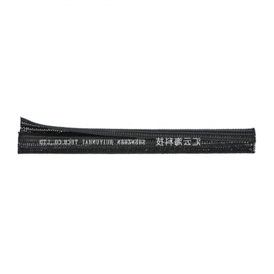 kaufen Kundenspezifische 6mm 50mm selbstschließend umsponnene Verpackung pp. STREICHELN Kabel Sleeving on-line-Fertigung