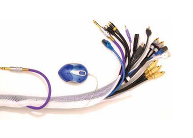 kaufen Glänzendes flexibles HAUSTIER dehnbare umsponnene Sleeving Abnutzung beständig für Computer on-line-Fertigung