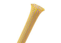Rosa-/blaue flexible Kabelmuffen-Abdeckungs-kundenspezifische Länge für Draht-Schutz