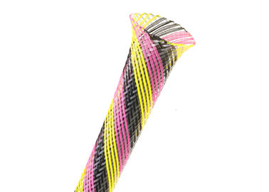 kaufen Snakeskin-Kabel HAUSTIER dehnbare umsponnene Sleeving flammhemmende Shock Protection on-line-Fertigung