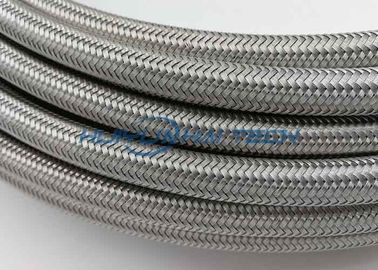 kaufen industrieller flacher Edelstahl geflochtenes Sleeving 600V für das Draht-Leiten und Schutz on-line-Fertigung