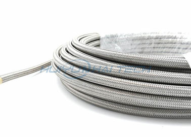 kaufen Metallisches umsponnenes Hochdrucksleeving, Edelstahl flocht Kabel Sleeving on-line-Fertigung