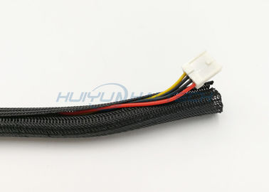 kaufen Bunter Polyester-Selbst, der aufgeteilte umsponnene Sleeving gute Ersteigbarkeit einwickelt on-line-Fertigung