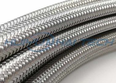 kaufen Industrieller flacher Edelstahl flocht Sleeving 90MPA 600V für das Kabel-Leiten on-line-Fertigung