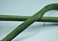 Kundenspezifische Längen-dehnbarer umsponnener Sleeving flacher Nylonfaden für Kabel-Schutz
