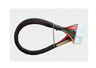 kaufen Feuerbeständige elektrische umsponnene Sleeving Weichheit mit Polyethylenterephthalat-Material on-line-Fertigung