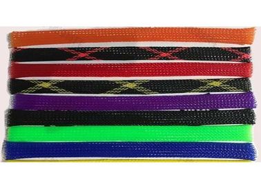 kaufen 30mm PET erweiterbar Sleeving Halogen frei für Kabel Kabelbaum Schutz on-line-Fertigung
