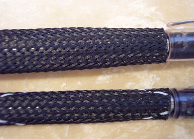 kaufen Flexibles flammhemmendes elektrisches umsponnenes Sleeving für die Abdeckung von Kabeln on-line-Fertigung