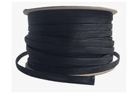 Gutes Ersteigbarkeits-Kabel-Management geflochtener Sleeving Feuer-Beweis mit schwarzer Farbe