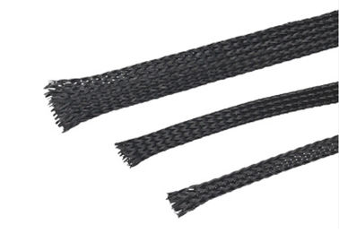 kaufen Hohes Beweglichkeits-dehnbares Kabel-Sleeving Polyester-Material für das Audio - Video-/Automobil on-line-Fertigung