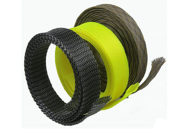 kaufen RoHS-Abnutzung beständiges elektrisches umsponnenes Sleeving für Draht-/Kabel-Management on-line-Fertigung
