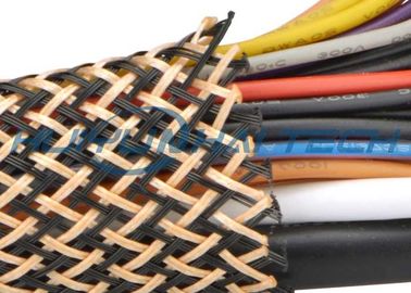 kaufen HAUSTIER dehnbares umsponnenes Isoliersleeving für flammhemmendes Flexo-Kabel on-line-Fertigung