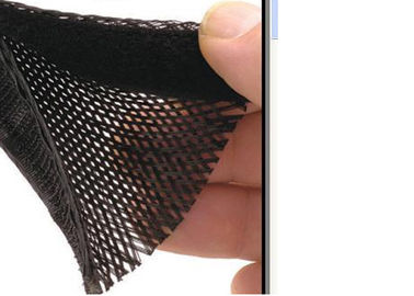 kaufen Flammhemmendes elektrisches umsponnenes Sleeving Haustier-Material für Kabel-Management on-line-Fertigung