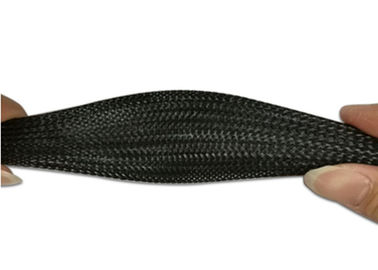 kaufen Hitze-Psychiater HAUSTIER dehnbares umsponnenes Kabel, das haltbare einfache Installation Sleeving ist on-line-Fertigung