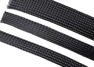 kaufen Flexo-HAUSTIER Eexpandable geflochtene Sleeving Gewohnheit für feuerfestes Drahtseil-Management on-line-Fertigung
