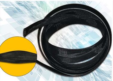 kaufen Flexibles dehnbares elektrisches umsponnenes Sleeving haltbar für Kabel-Management on-line-Fertigung