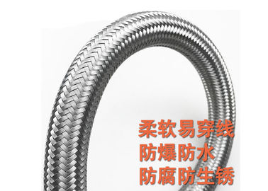 kaufen Halogen-freier Automobiledelstahl geflochtener Sleeving Schlauch-Gewohnheits-Durchmesser on-line-Fertigung