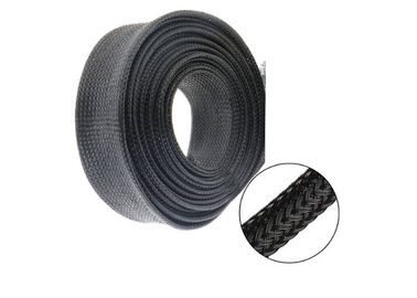 kaufen Abnutzungs-Beweis HAUSTIER dehnbare umsponnene Sleeving Kabel-hochfeste Geschirr-Verwendung on-line-Fertigung