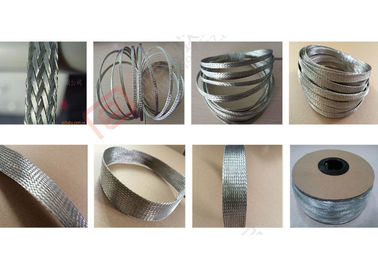 kaufen Runder Kupferdraht-Edelstahl flocht Sleeving für die leitende Kabel-Abschirmung/ on-line-Fertigung