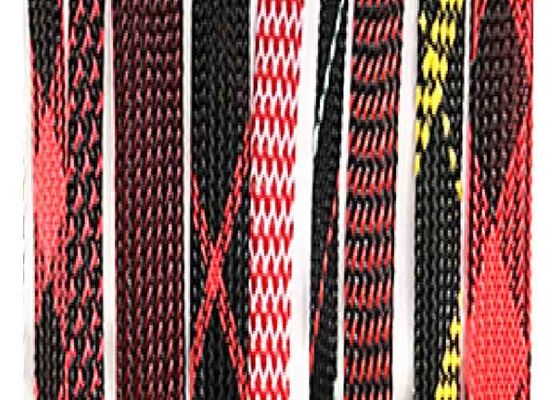 kaufen Starker Abnutzungs-Widerstand PET-umsponnener Sleeving für industriellen Schlauchschutz on-line-Fertigung