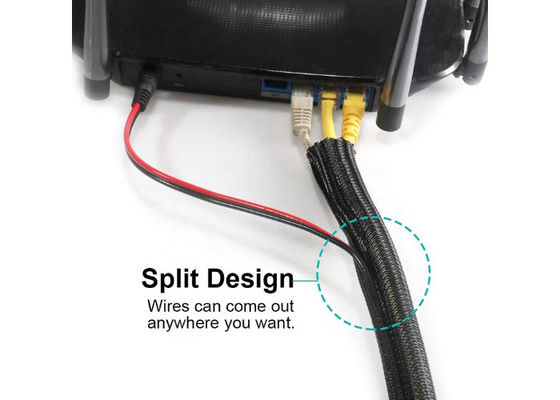 kaufen Polyester der Entflammbarkeits-VW-1 dehnbares umsponnenes Sleeving on-line-Fertigung