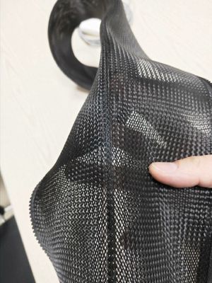 kaufen HAUSTIER flocht flaches Reißverschluss-Kabelstrangschwarzes sleeving 20.0mm 200.0mm on-line-Fertigung