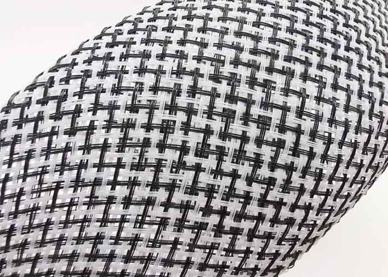 kaufen Schwarzes weißes 3.0mm HAUSTIER dehnbarer umsponnener Sleeving elektrischer Kabelstrang on-line-Fertigung