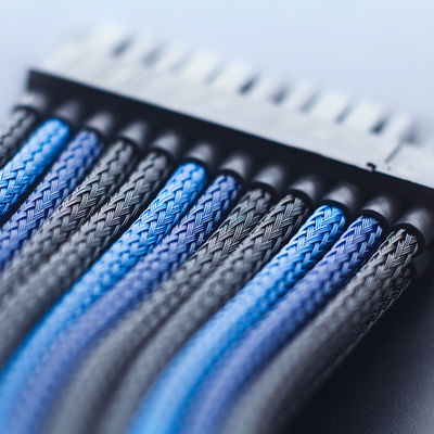 kaufen Das HAUSTIER PA6 PA66 PPS Automobil flocht Sleeving kundengebundene Farbe on-line-Fertigung