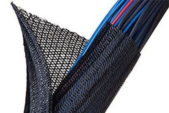 kaufen 8mm 9mm Haustier-Verpackung flocht Sleeving Halogen-freies flammhemmendes on-line-Fertigung