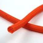 Orange HAUSTIER Selbst, der aufgeteiltes umsponnenes Sleeving für Draht einwickelt, spannt Schutz vor