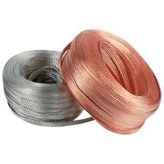kaufen EMI Tinned Copper Braided Sleeving-Signal, das Kabel-Schutz abschirmt on-line-Fertigung