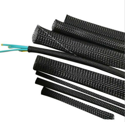 kaufen Halogen freies HAUSTIER dehnbarer umsponnener Sleeving Draht spannt Schutz vor on-line-Fertigung