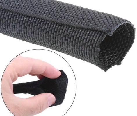 kaufen Der leichter 1 Zoll-Selbst, der Spalte einwickelt, flocht Sleeving flammhemmend on-line-Fertigung