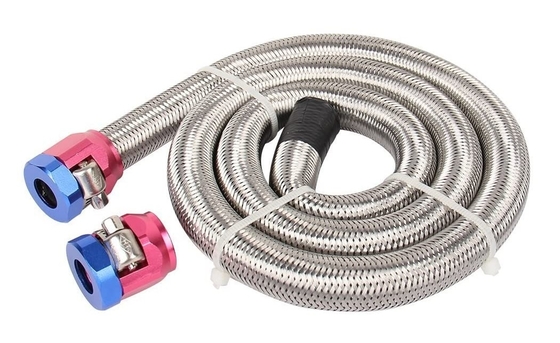 kaufen 0.15mm 0.2mm 0.25mm umsponnenes Edelstahl Sleeving explosionssicher on-line-Fertigung
