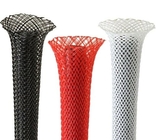 Flexibler roter REICHWEITE Draht Mesh Sleeve For Cable Protection und Management