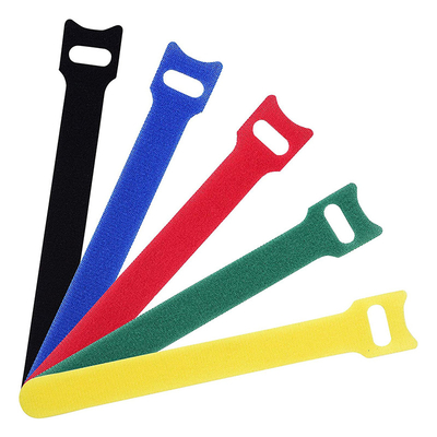 kaufen Kabel-Management-Flausch-Kabelbinder-Haken-und Schleifen-Flausch-Kabelbinder 10mm-100mm on-line-Fertigung