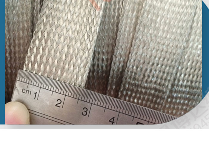 Overbraid-Schlauch-Bedeckungs-Edelstahl-umsponnenes Kabel, das kundenspezifischen Durchmesser Sleeving ist