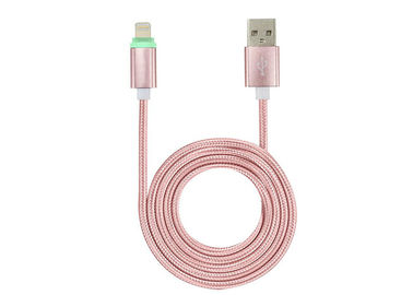 Pp. spinnen dehnbare Baumwolle geflochtenes Sleeving golden/Silber-Farbe für Daten-Kabel