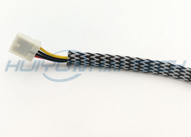 Haltbares multi Farbdehnbares umsponnenes Kabel Sleeving PC zeichnet Geschirr