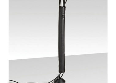 Schwarze Farbreißverschluss-Kabelmuffe geflochtene Verpackung für Kabel-Draht-Organisator-Schläuche
